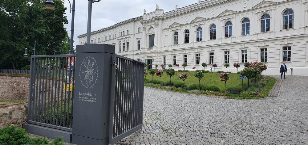 View on the Leopoldina Nationale Academie where the meeting took place